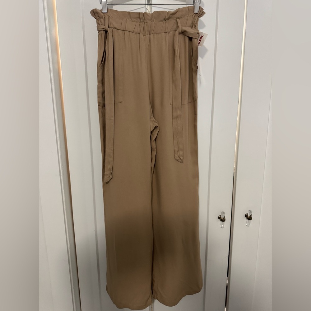 Ci Sono Tan Wide Leg Pant